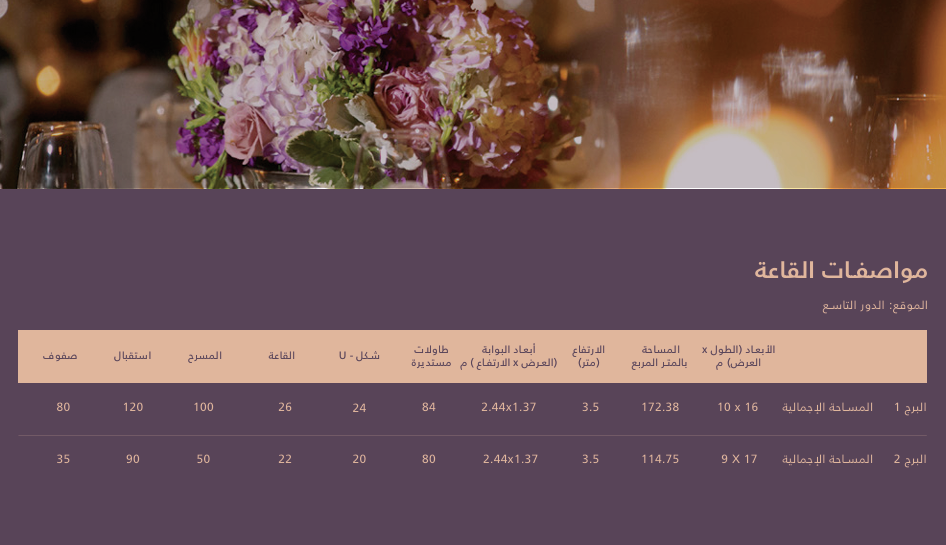 مواصفات قاعة فندق جوديان العليا